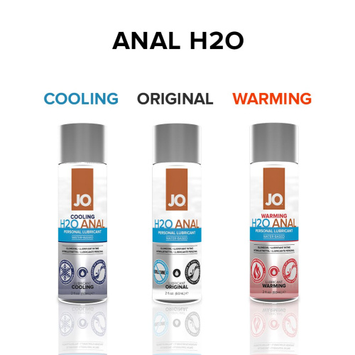 JO H20 Anal Original Waterbased классический анальный лубрикант, 120 мл